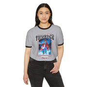 Ace Thunder's Custom Unisex Cotton Ringer T-Shirt