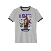 Blaze Steel's Custom Unisex Cotton Ringer T-Shirt