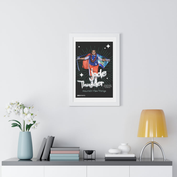 Custom Framed Vertical Poster