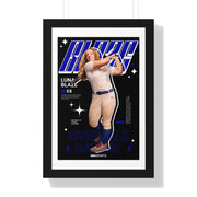 Luna Blaze's Custom Framed Vertical Poster