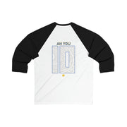 JuJu AhYou's Custom Unisex 3\4 Sleeve Baseball Tee