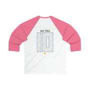 JuJu AhYou's Custom Unisex 3\4 Sleeve Baseball Tee