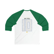 JuJu AhYou's Custom Unisex 3\4 Sleeve Baseball Tee