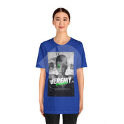 Jeremy Sanders's EXPRESS PRINT- Custom Unisex Jersey Short Sleeve Tee- One Sided