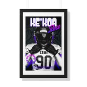 Ke'Koa Rose's Custom Framed Vertical Poster