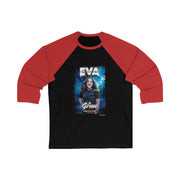 Eva Green's Custom Unisex 3\4 Sleeve Baseball Tee