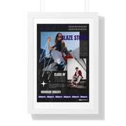 Blaze Storm's Custom Framed Vertical Poster