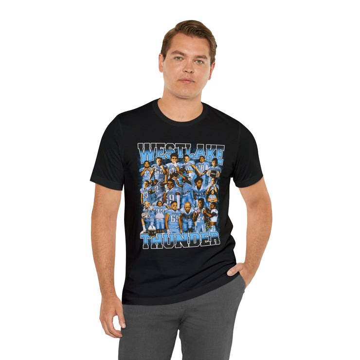 Westlake 4th Grade Football Unisex ( Front Print- Fast Delivery ) Jersey Short Sleeve Tee