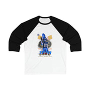 JuJu AhYou's Custom Unisex 3\4 Sleeve Baseball Tee