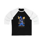 JuJu AhYou's Custom Unisex 3\4 Sleeve Baseball Tee