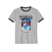 Ace Thunder's Custom Unisex Cotton Ringer T-Shirt