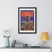 Tei Nacua's Custom Framed Vertical Poster