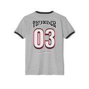 Ace Thunder's Custom Unisex Cotton Ringer T-Shirt