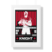 Phoenix Knight's Custom Framed Vertical Poster