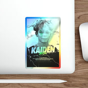 Kaiden Bell's Custom Holographic Die-cut Stickers