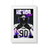 Ke'Koa Rose's Custom Framed Vertical Poster