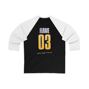 Ember Flame's Custom Unisex 3\4 Sleeve Baseball Tee