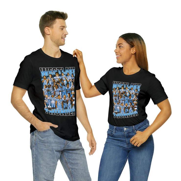 Westlake 4th Grade Football Unisex ( Front Print- Fast Delivery ) Jersey Short Sleeve Tee