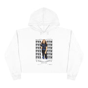 test Black-White-Grey's Custom Crop Hoodie