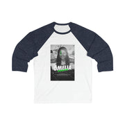 Omelia Sanders's Custom Unisex 3\4 Sleeve Baseball Tee