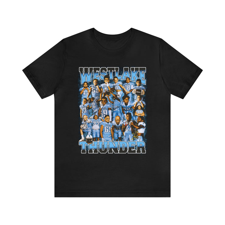 Westlake 4th Grade Football Unisex ( Front Print- Fast Delivery ) Jersey Short Sleeve Tee