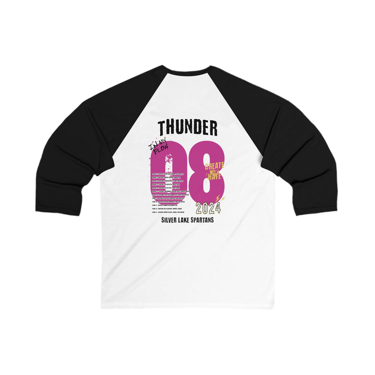 Custom Unisex 3\4 Sleeve Baseball Tee