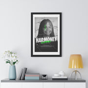 Harmoney Claybon's Custom Framed Vertical Poster