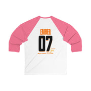 Ember Knight's Custom Unisex 3\4 Sleeve Baseball Tee