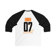 Ember Knight's Custom Unisex 3\4 Sleeve Baseball Tee