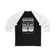 test Black-White-Grey's Custom Unisex 3\4 Sleeve Baseball Tee