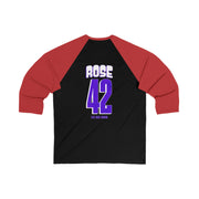 Ke'Koa Rose's Custom Unisex 3\4 Sleeve Baseball Tee