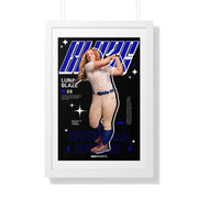 Luna Blaze's Custom Framed Vertical Poster