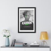 Kaiden Bell's Custom Framed Vertical Poster