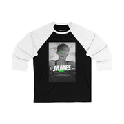 James  Holt 's Custom Unisex 3\4 Sleeve Baseball Tee