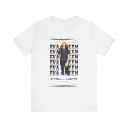 Eva Green's EXPRESS PRINT- Custom Unisex Jersey Short Sleeve Tee- One Sided