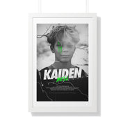 Kaiden Bell's Custom Framed Vertical Poster