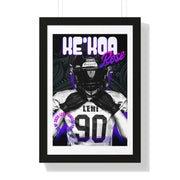 Ke'Koa Rose's Custom Framed Vertical Poster