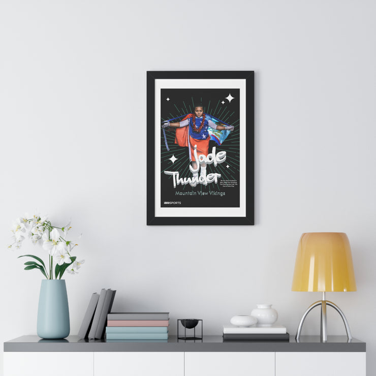 Custom Framed Vertical Poster