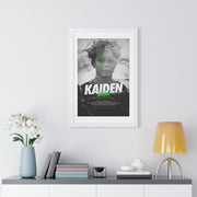 Kaiden Bell's Custom Framed Vertical Poster