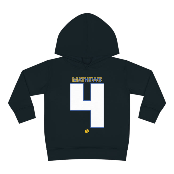 Custom Fan Toddler Pullover Fleece Hoodie