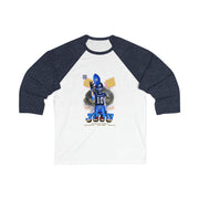 JuJu AhYou's Custom Unisex 3\4 Sleeve Baseball Tee