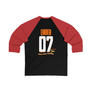 Ember Knight's Custom Unisex 3\4 Sleeve Baseball Tee