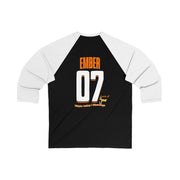 Ember Knight's Custom Unisex 3\4 Sleeve Baseball Tee