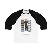 Eva Green's Custom Unisex 3\4 Sleeve Baseball Tee