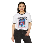 Ace Thunder's Custom Unisex Cotton Ringer T-Shirt