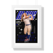 Luna Blaze's Custom Framed Vertical Poster