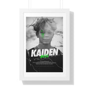 Kaiden Bell's Custom Framed Vertical Poster