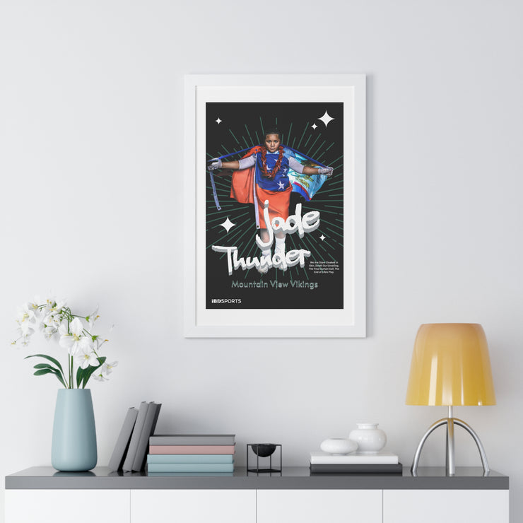 Custom Framed Vertical Poster