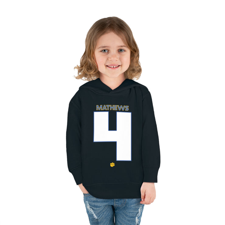 Custom Fan Toddler Pullover Fleece Hoodie