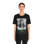 Omelia Sanders's EXPRESS PRINT- Custom Unisex Jersey Short Sleeve Tee- One Sided